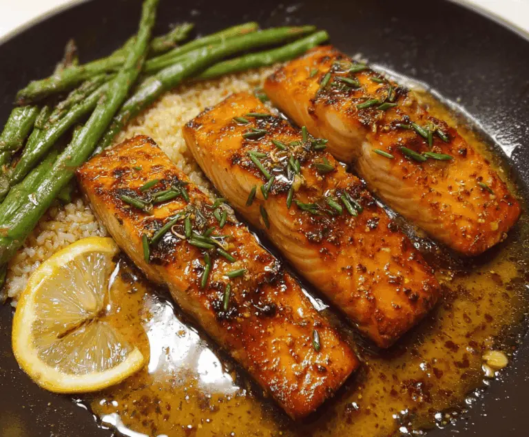 Easy Honey Glazed Salmon Recipe for Dinner