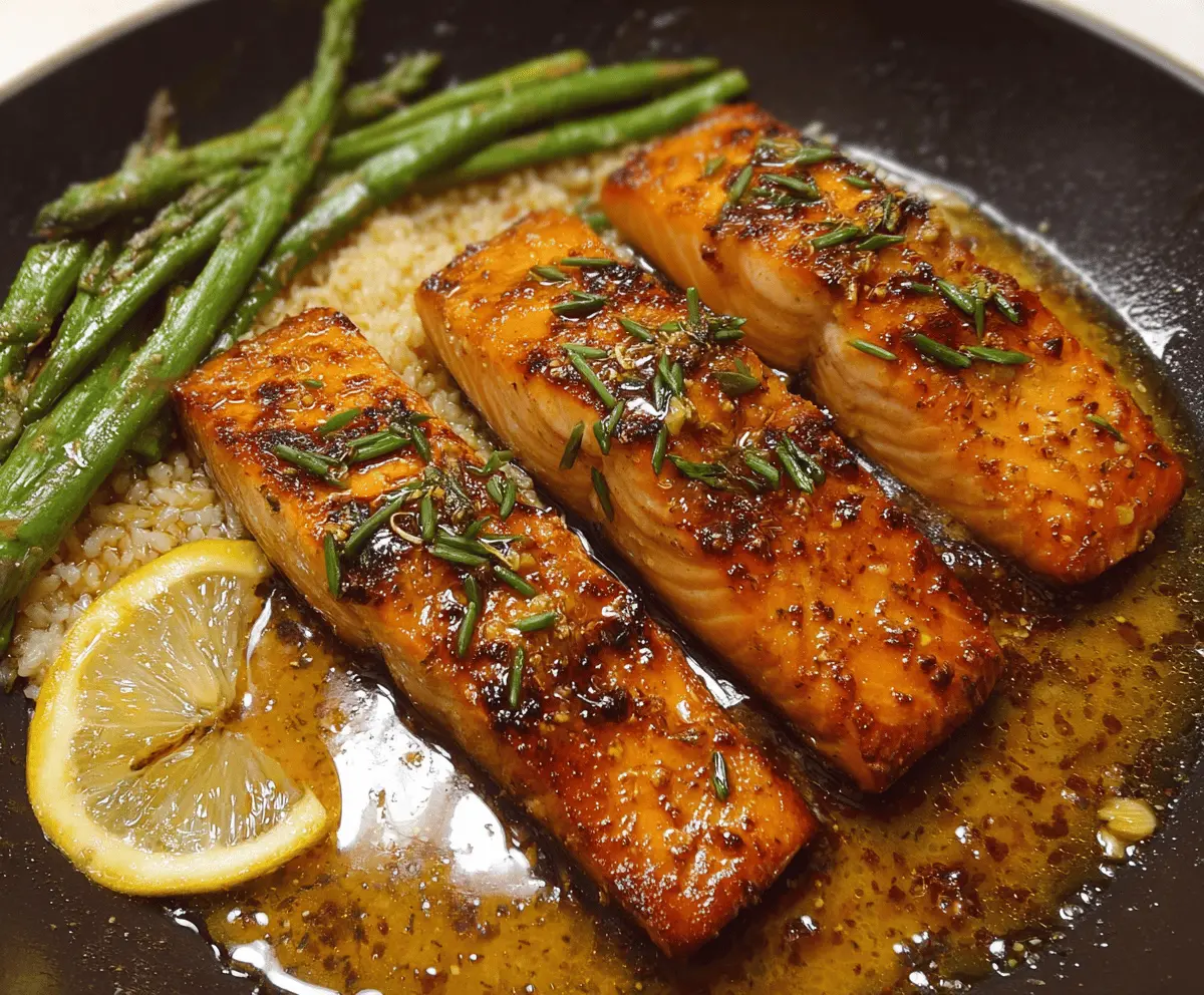 Easy Honey Glazed Salmon Recipe for Dinner