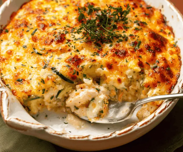 Easy Chicken Zucchini Casserole Recipe