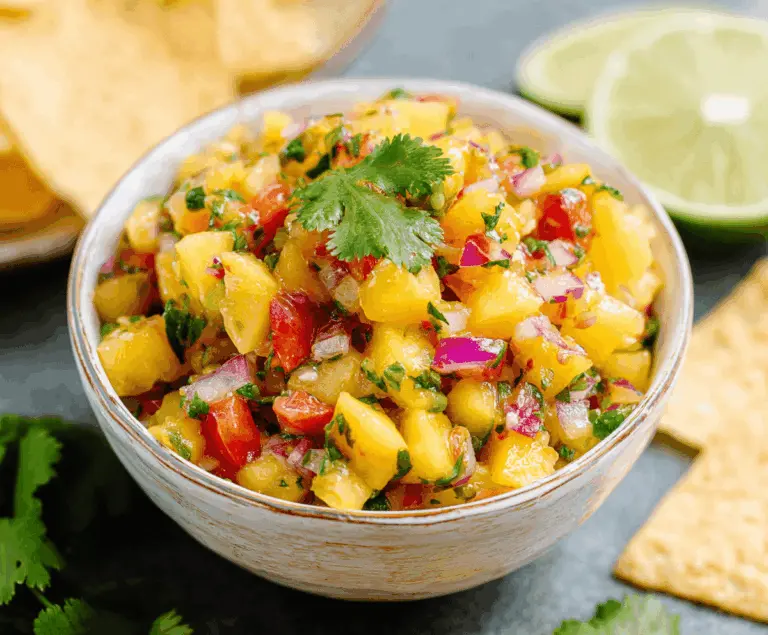 Fresh Peach Salsa Recipe for Summer Snacks