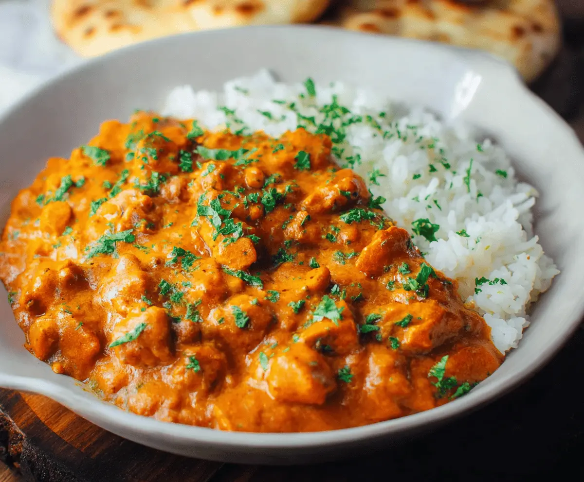Creamy Vegan Butter Chicken Recipe
