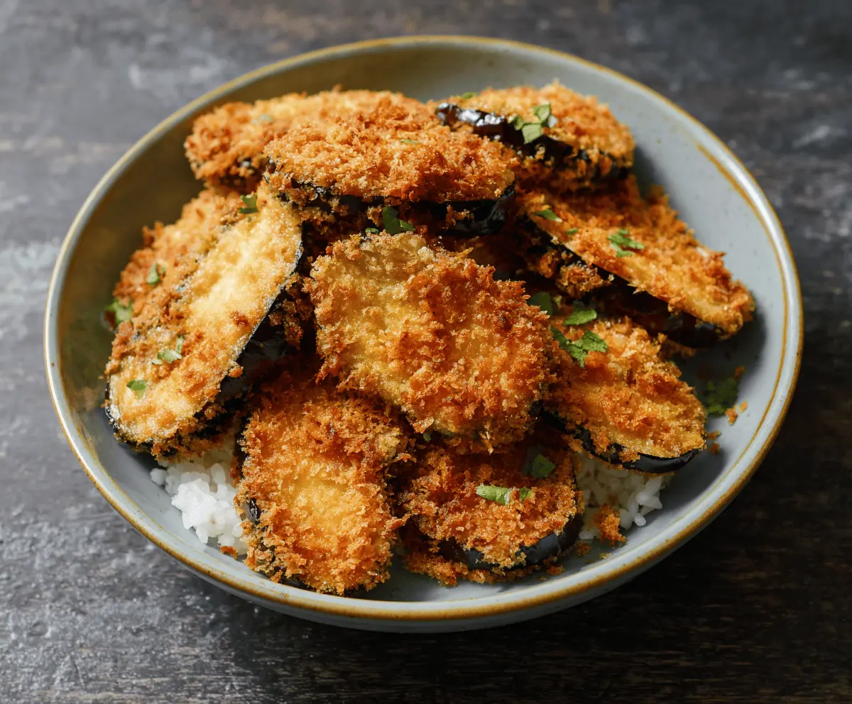 Crispy Eggplant Katsu Recipe for Easy Dinner