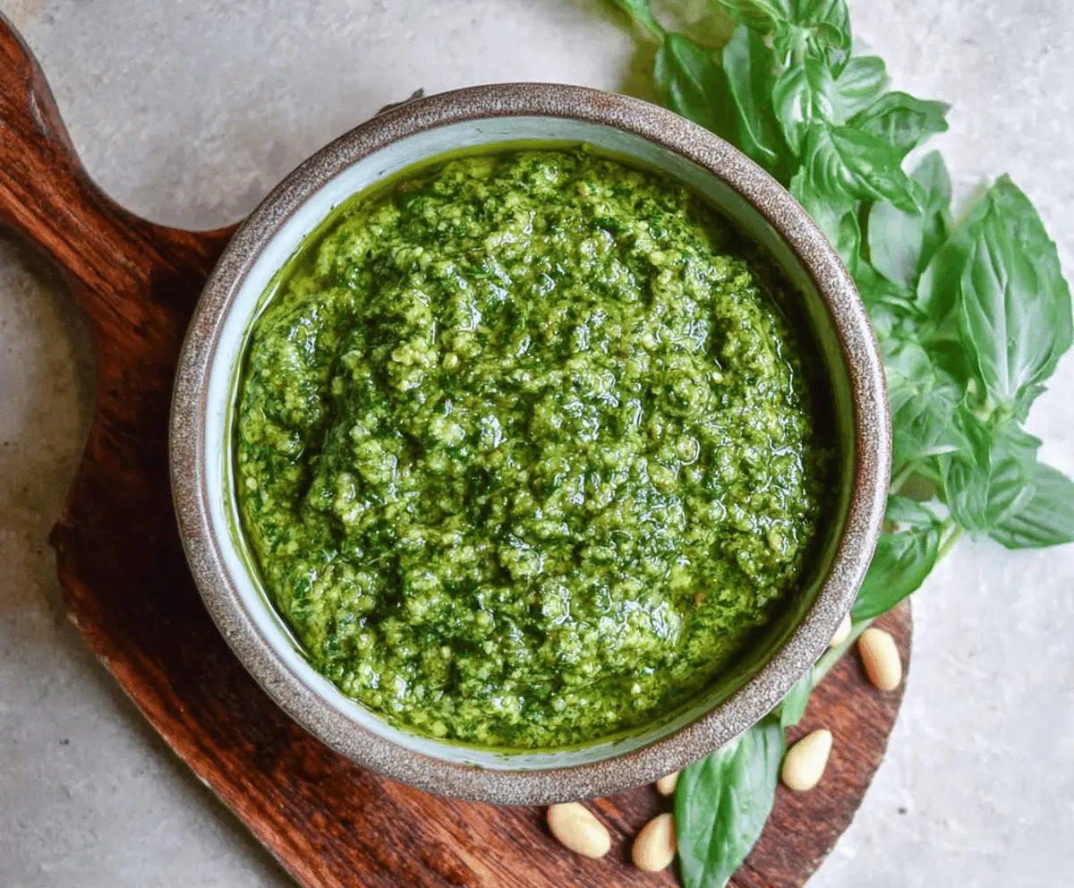 Easy Dairy Free Pesto Recipe for Delicious Flavor