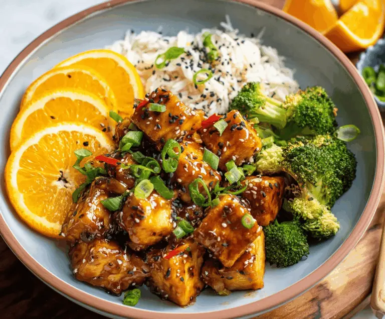 Easy Vegan Orange Tofu Recipe
