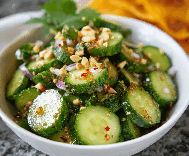 Refreshing Thai Cucumber Salad Recipe