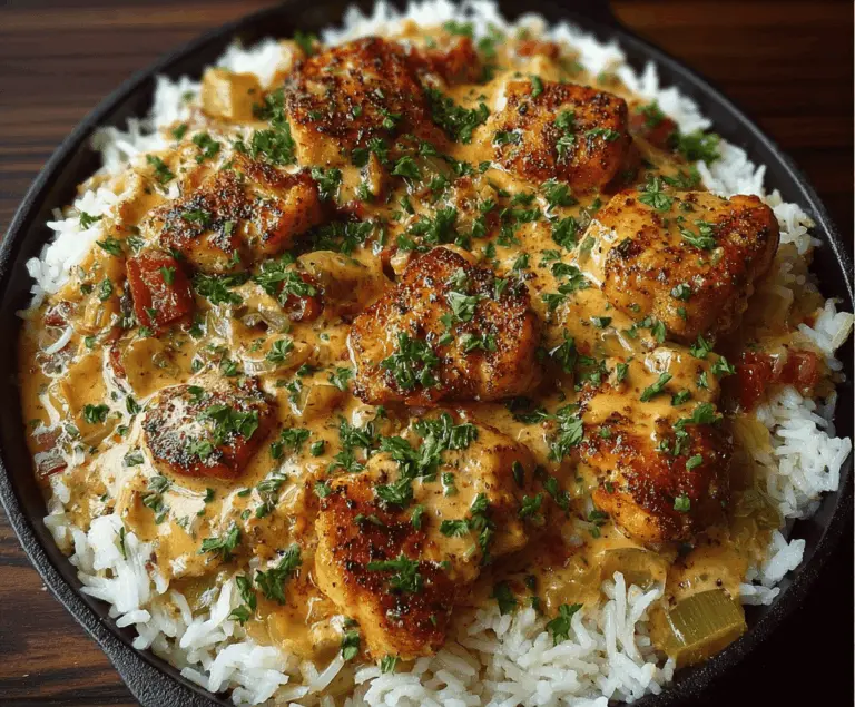 Easy Smothered Chicken and Rice Dinner Recipe