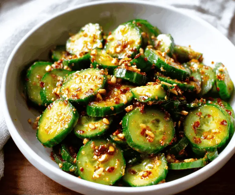 Spicy Cucumber Salad