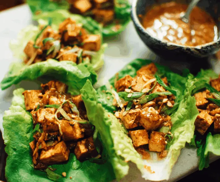 Easy Tofu Lettuce Wraps for Healthy Meals