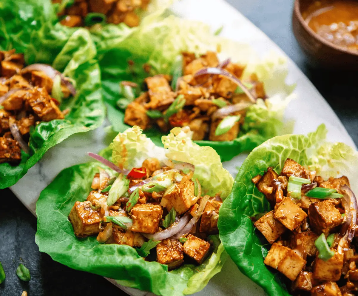Easy Tofu Lettuce Wraps for Healthy Meals