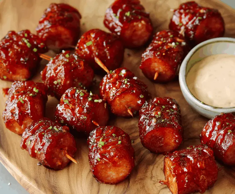 Easy BBQ Smoked Sausage Bites Recipe