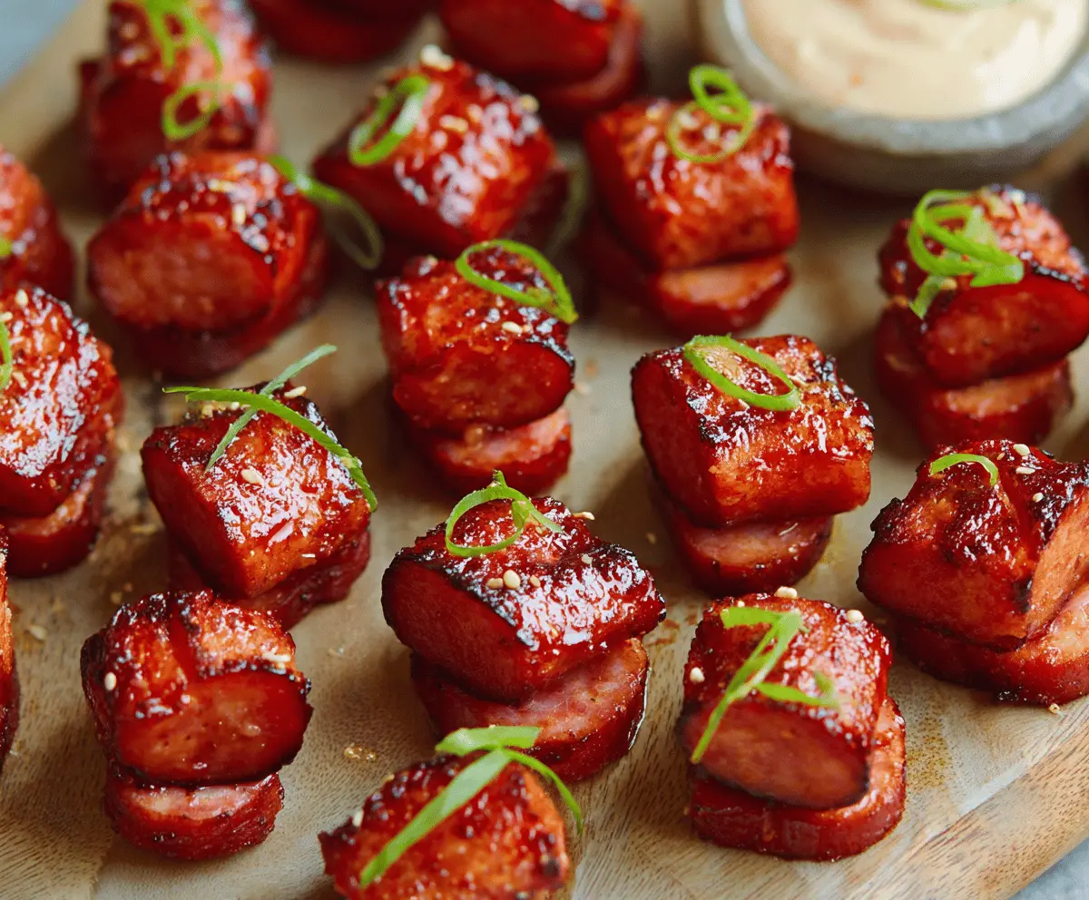 Easy BBQ Smoked Sausage Bites Recipe