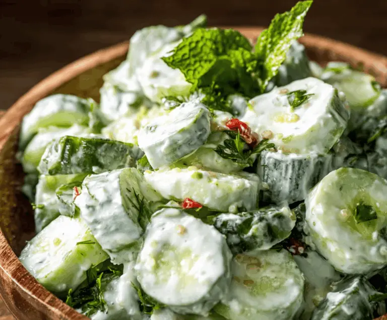Creamy Cucumber Salad