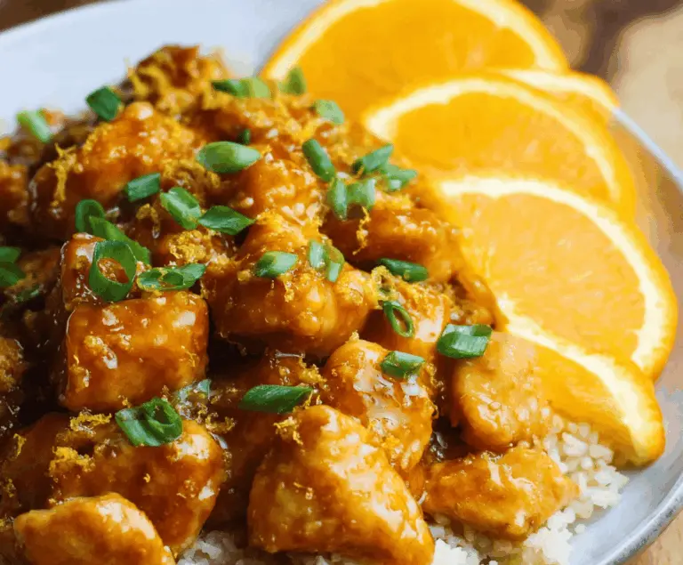 Slow Cooker Orange Chicken