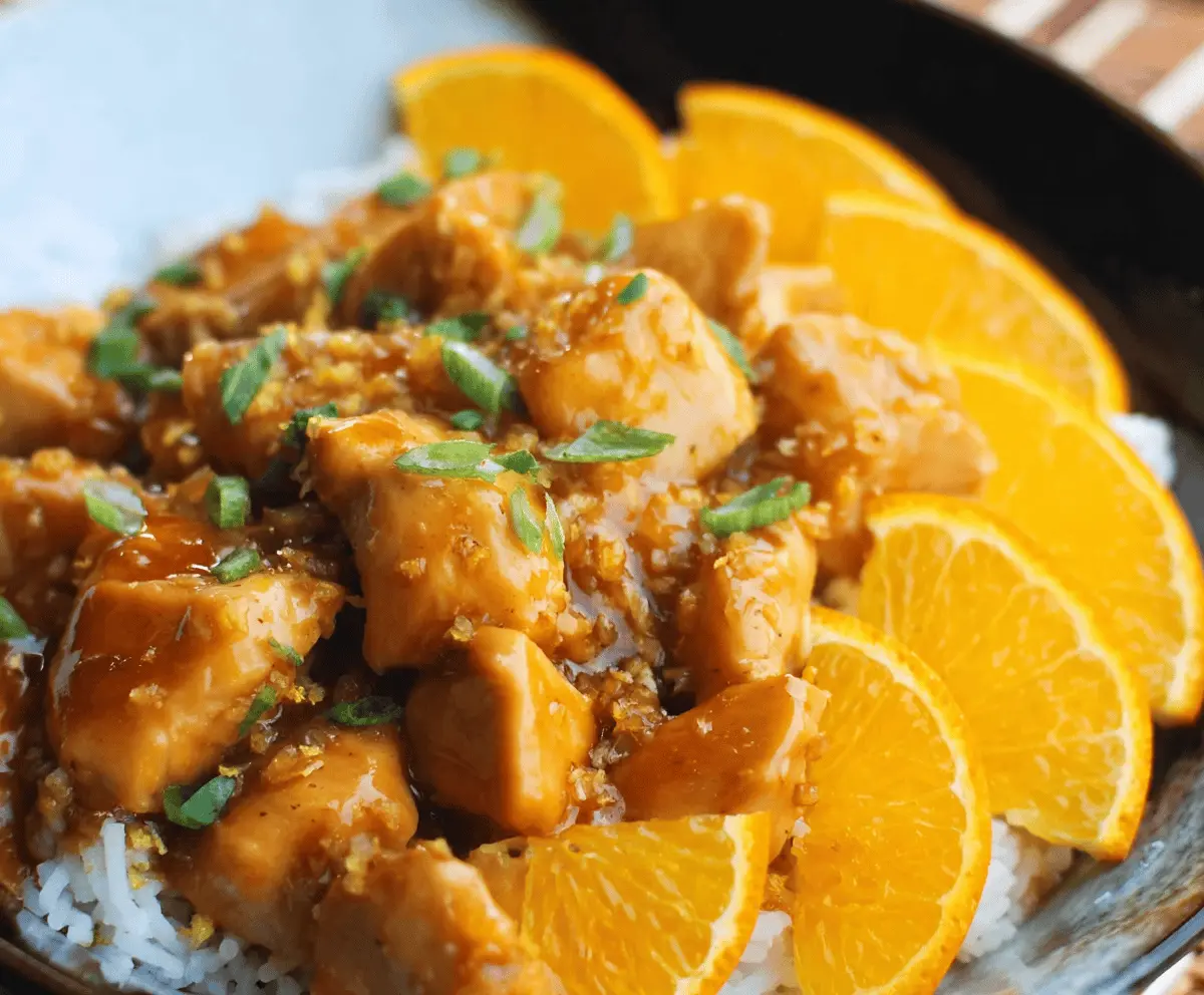 Slow Cooker Orange Chicken
