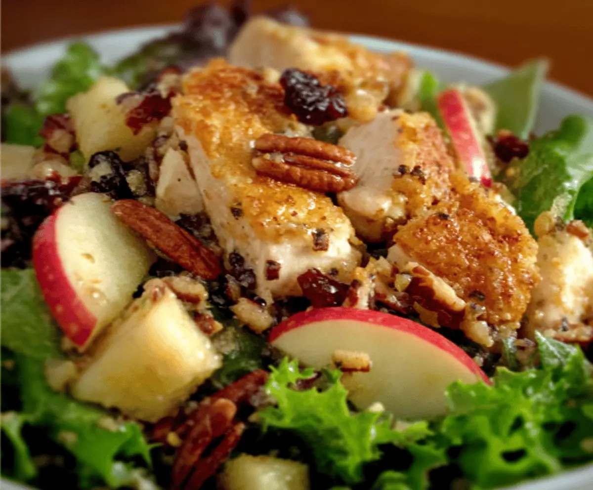 Apple pecan chicken salad