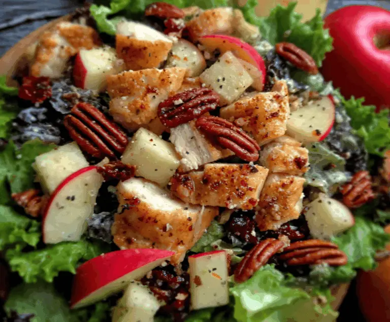 Apple pecan chicken salad