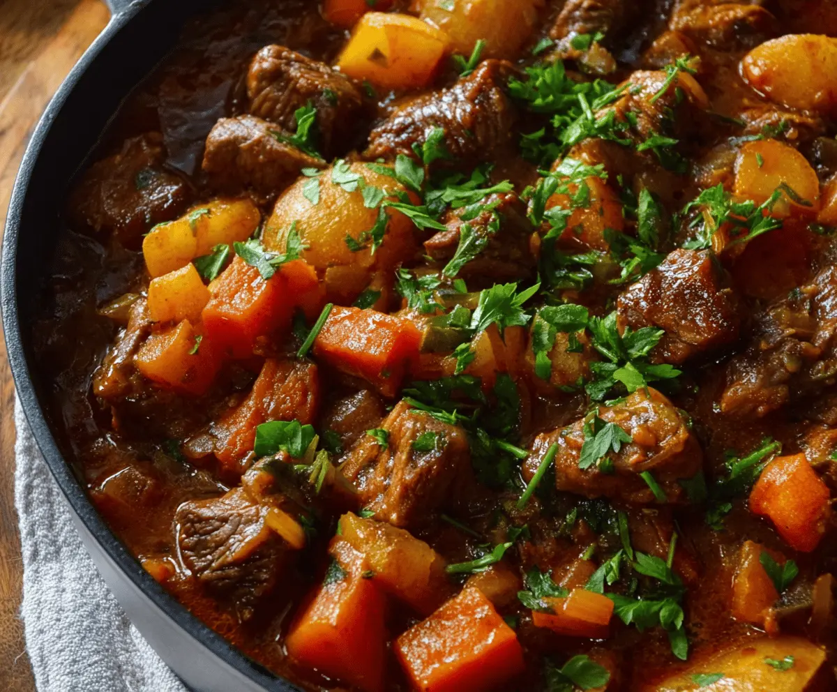 Beef and Vegetable Stew