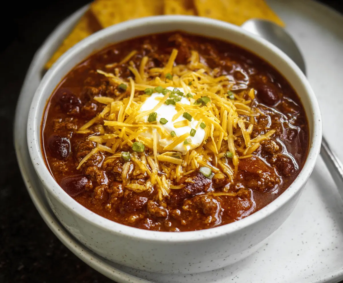 Classic Beef Chili