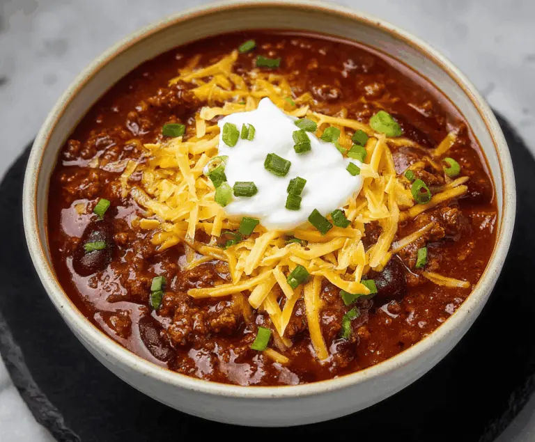 Classic Beef Chili