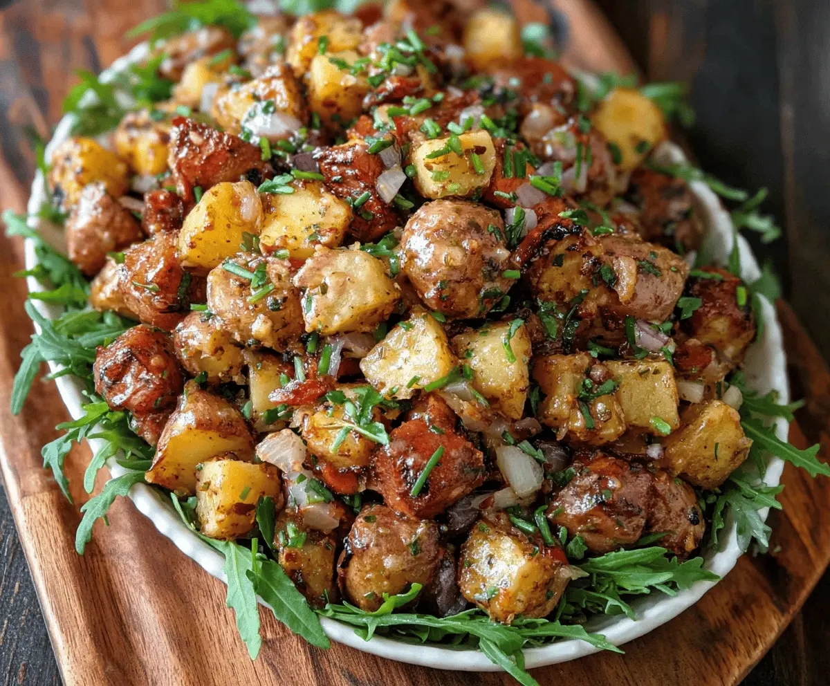 Classic Potato bbq Side Salad