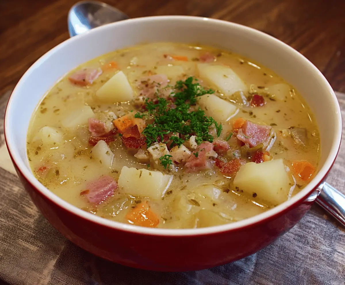 German Potato Soup