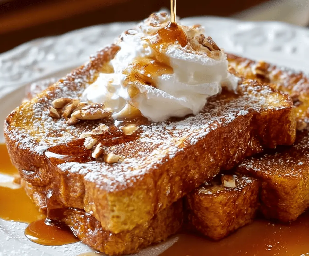 Pumpkin Pie French Toast
