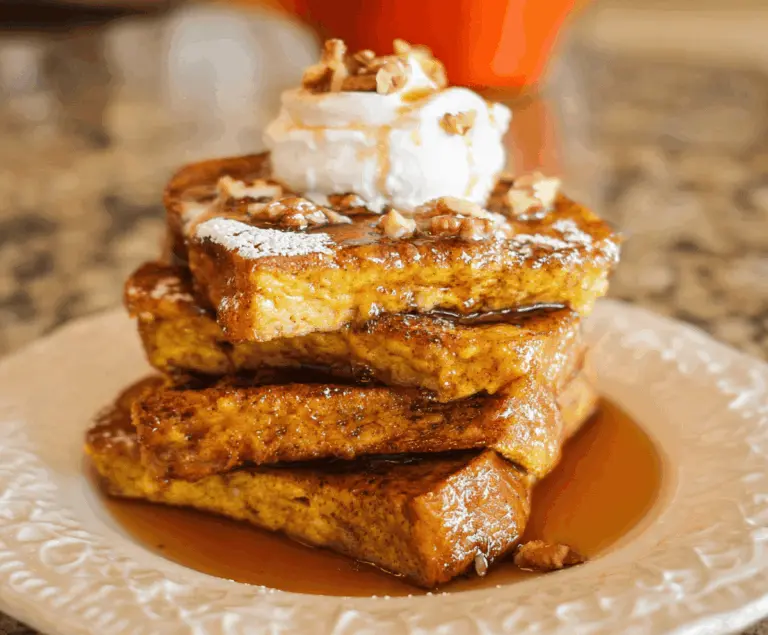 Pumpkin Pie French Toast
