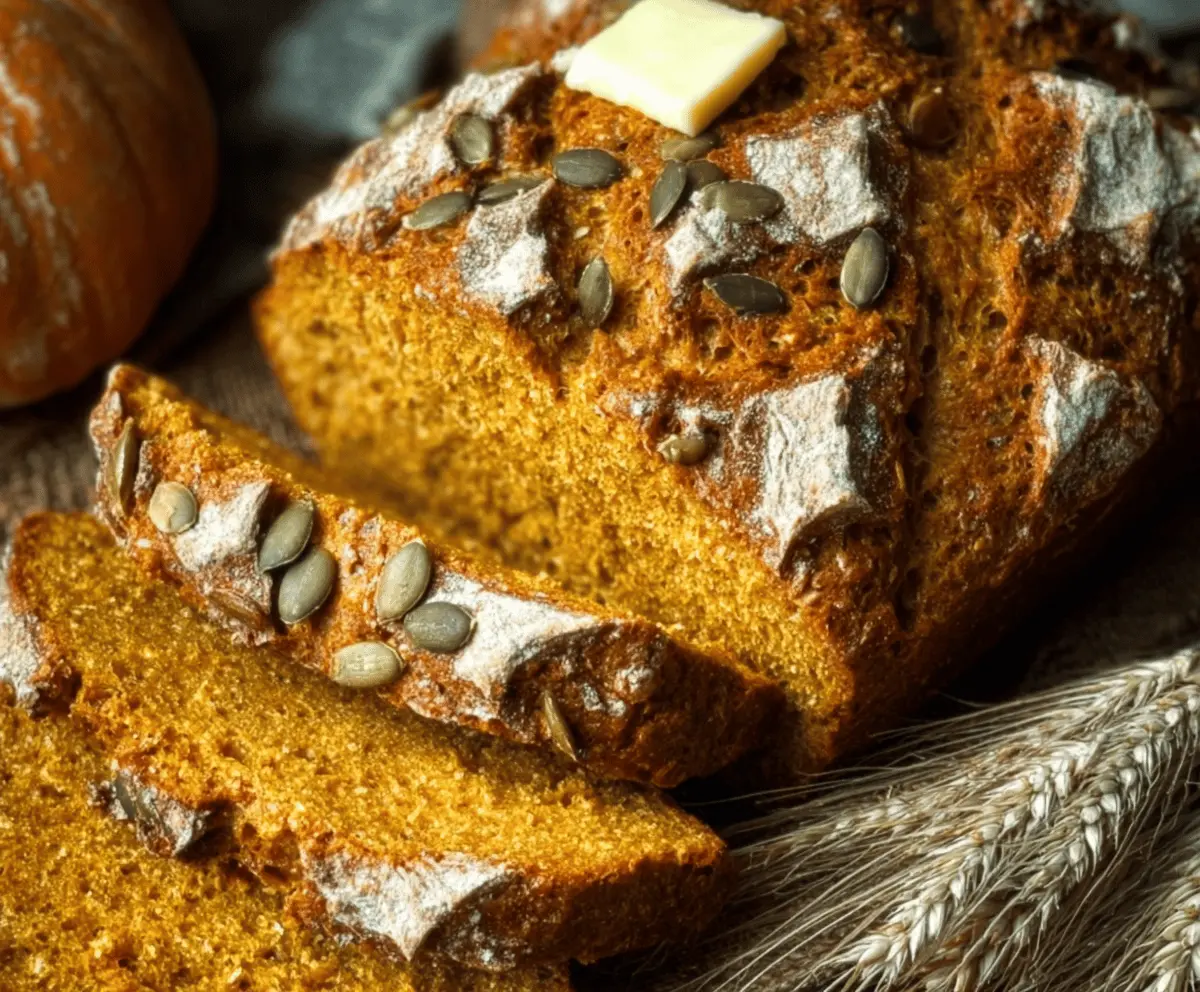 Pumpkin Sourdough Bread