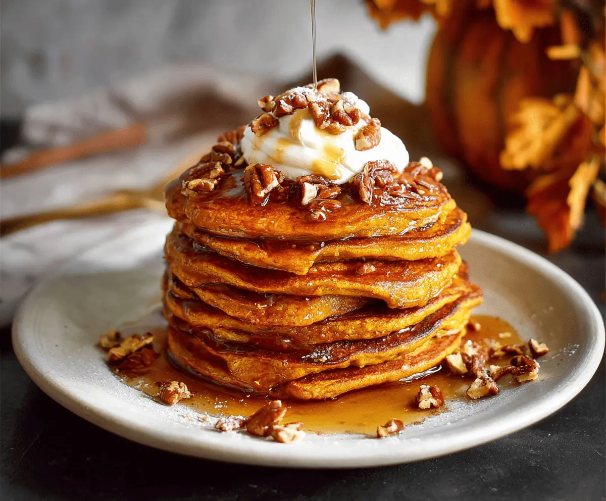 Pumpkin Spice Pancakes
