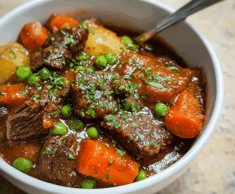 Slow Cooker Beef Stew