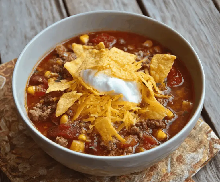 Slow Cooker Taco Soup