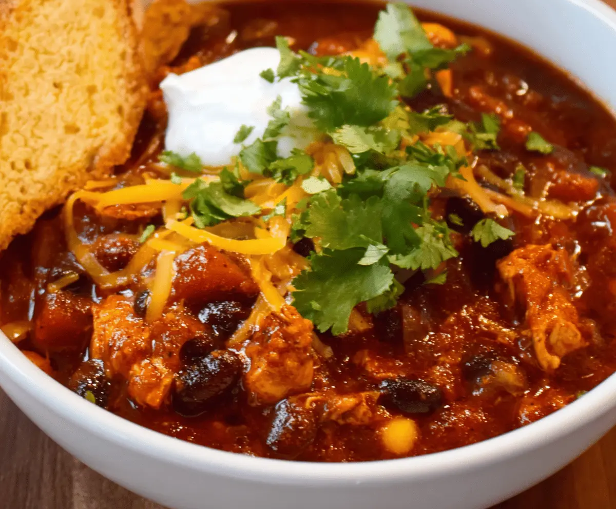 Smoky Chipotle Turkey Chili