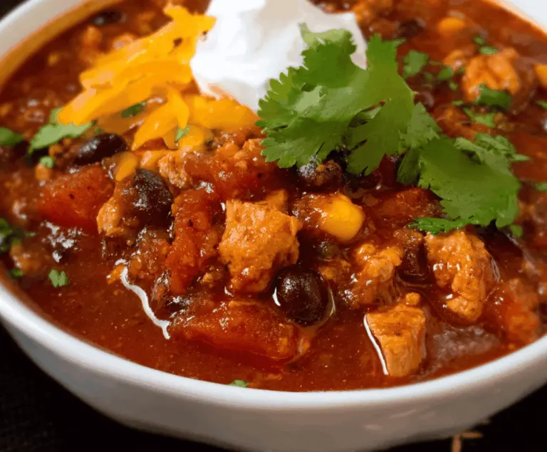Smoky Chipotle Turkey Chili