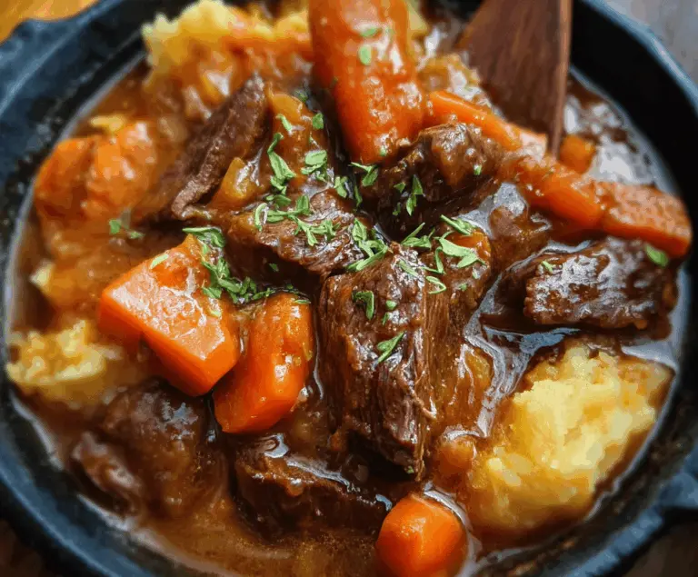 Witches Cauldron Beef Stew