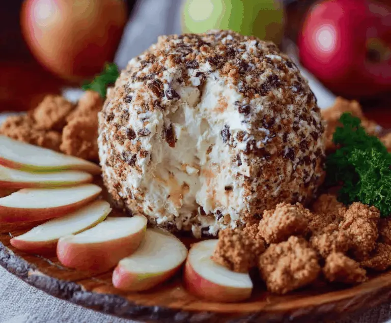 Apple Cider Cheese Ball