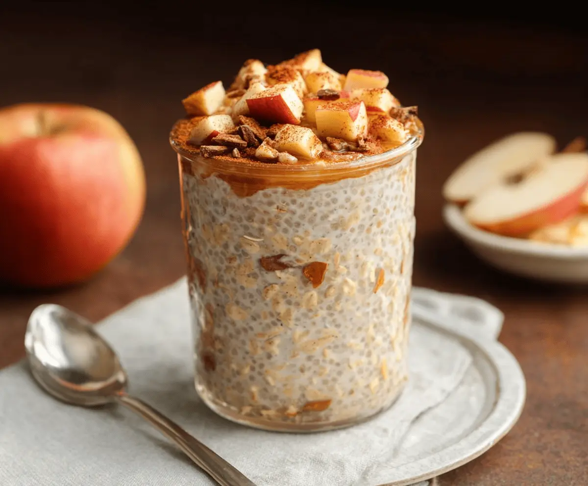 Apple Cinnamon Overnight Oats