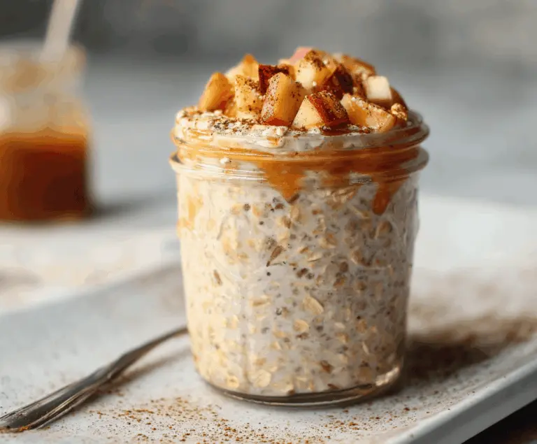 Apple Cinnamon Overnight Oats