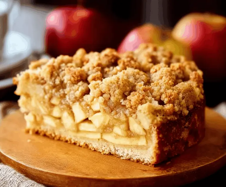 Apple Crumble Coffee Cake