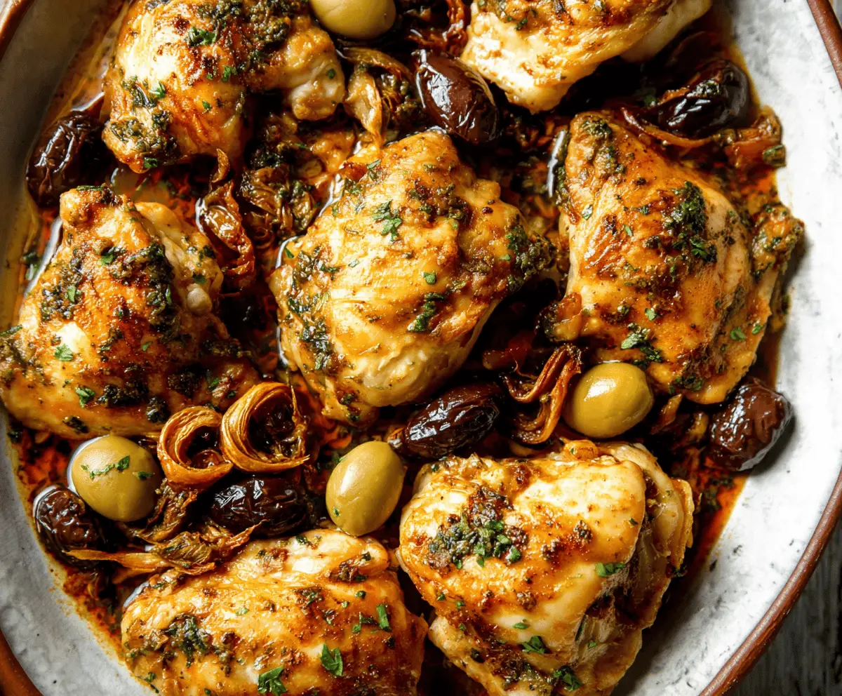 Chicken Marbella