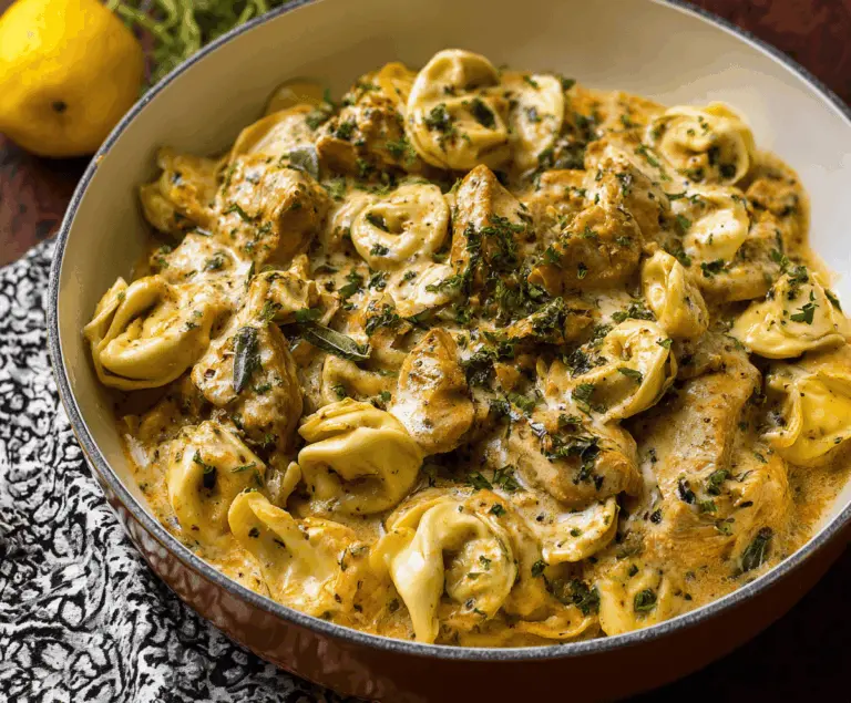 Creamy Herb Chicken Tortellini