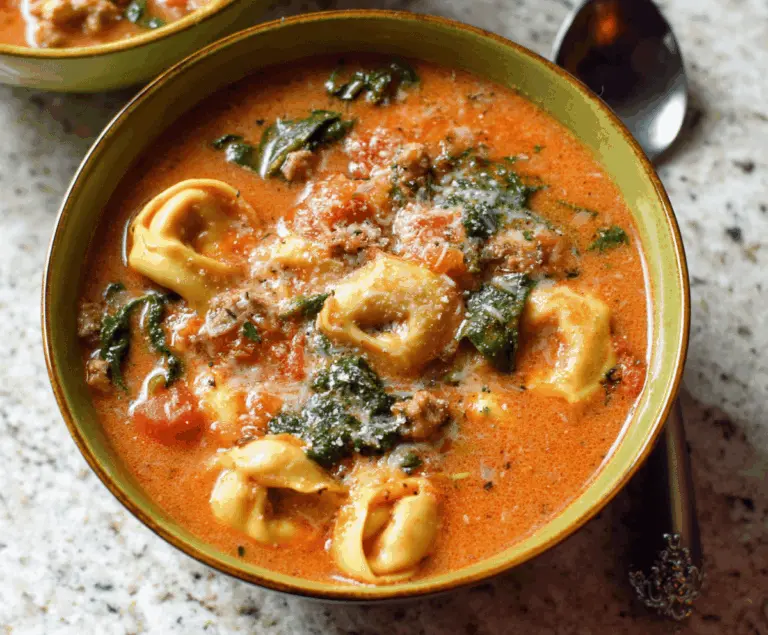 Crockpot Tortellini Soup