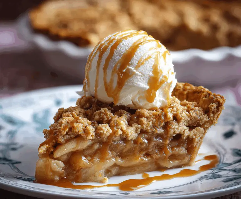 Dutch Caramel Apple Pie