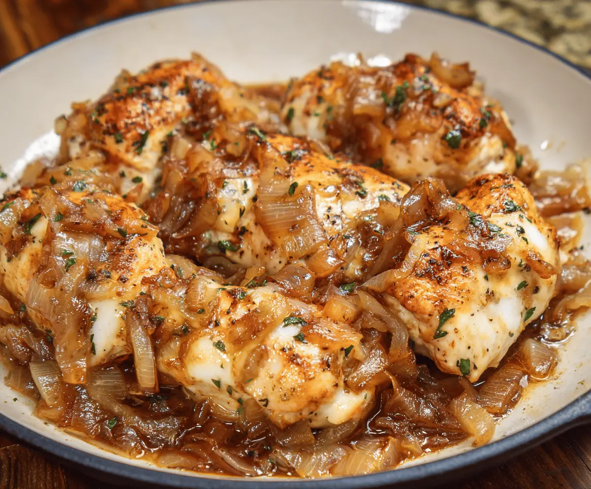 French Onion Chicken