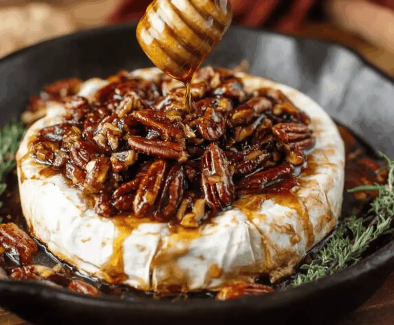 Maple Pecan Baked Brie