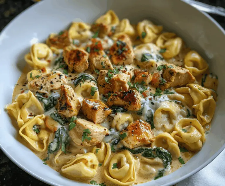 Marry Me Chicken Tortellini