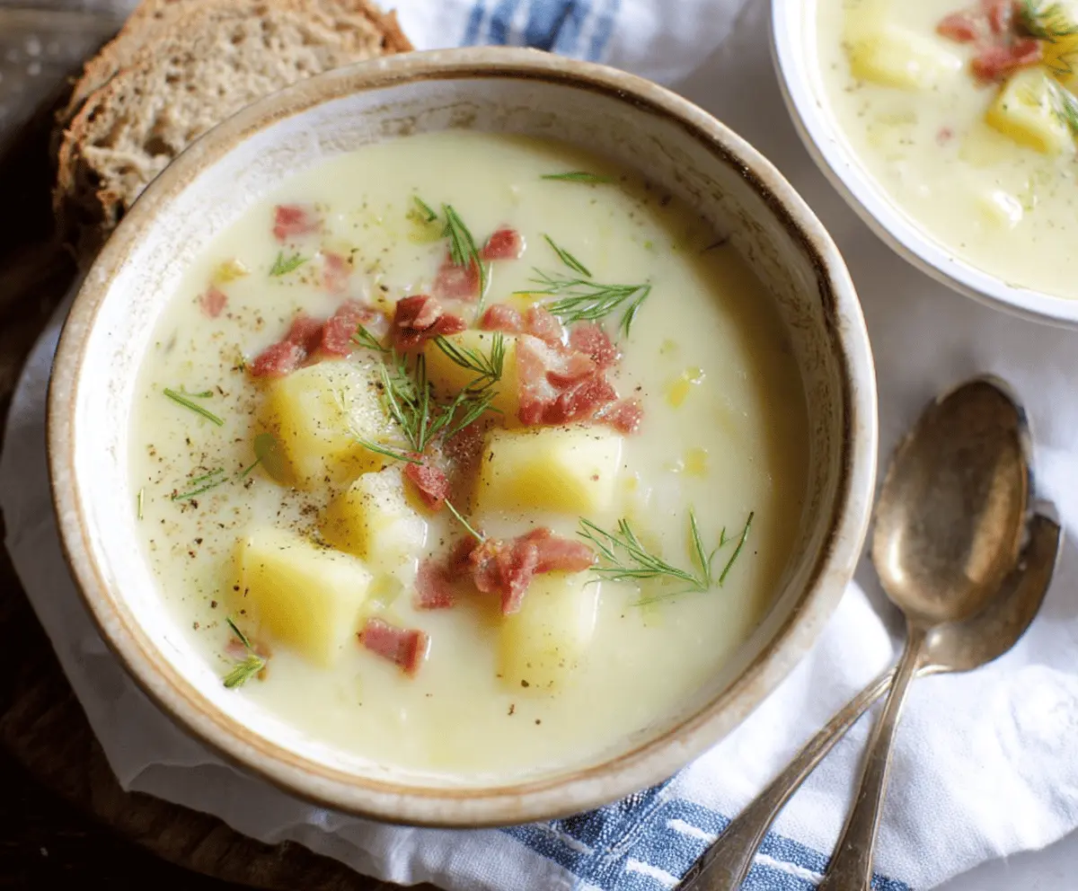 Old-Fashioned Potato Soup