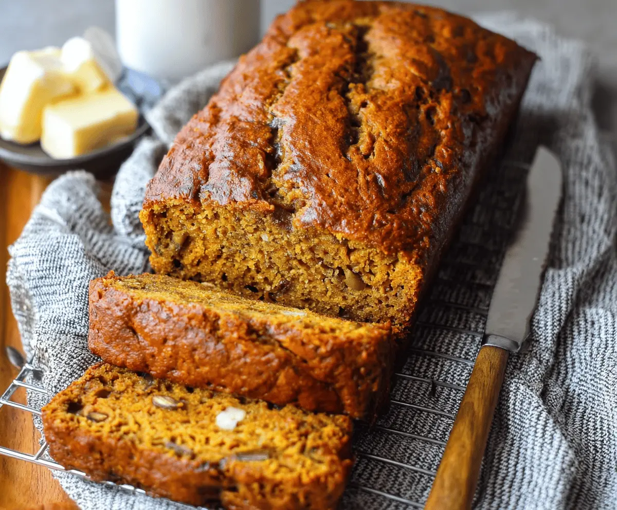 Pumpkin Banana Bread 