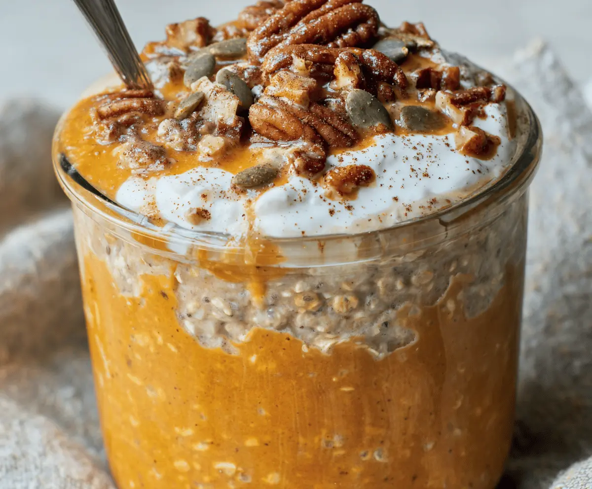 Pumpkin Pie Overnight Oats