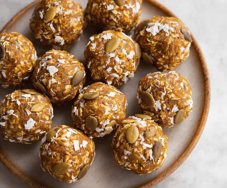 Pumpkin Spice Energy Bites