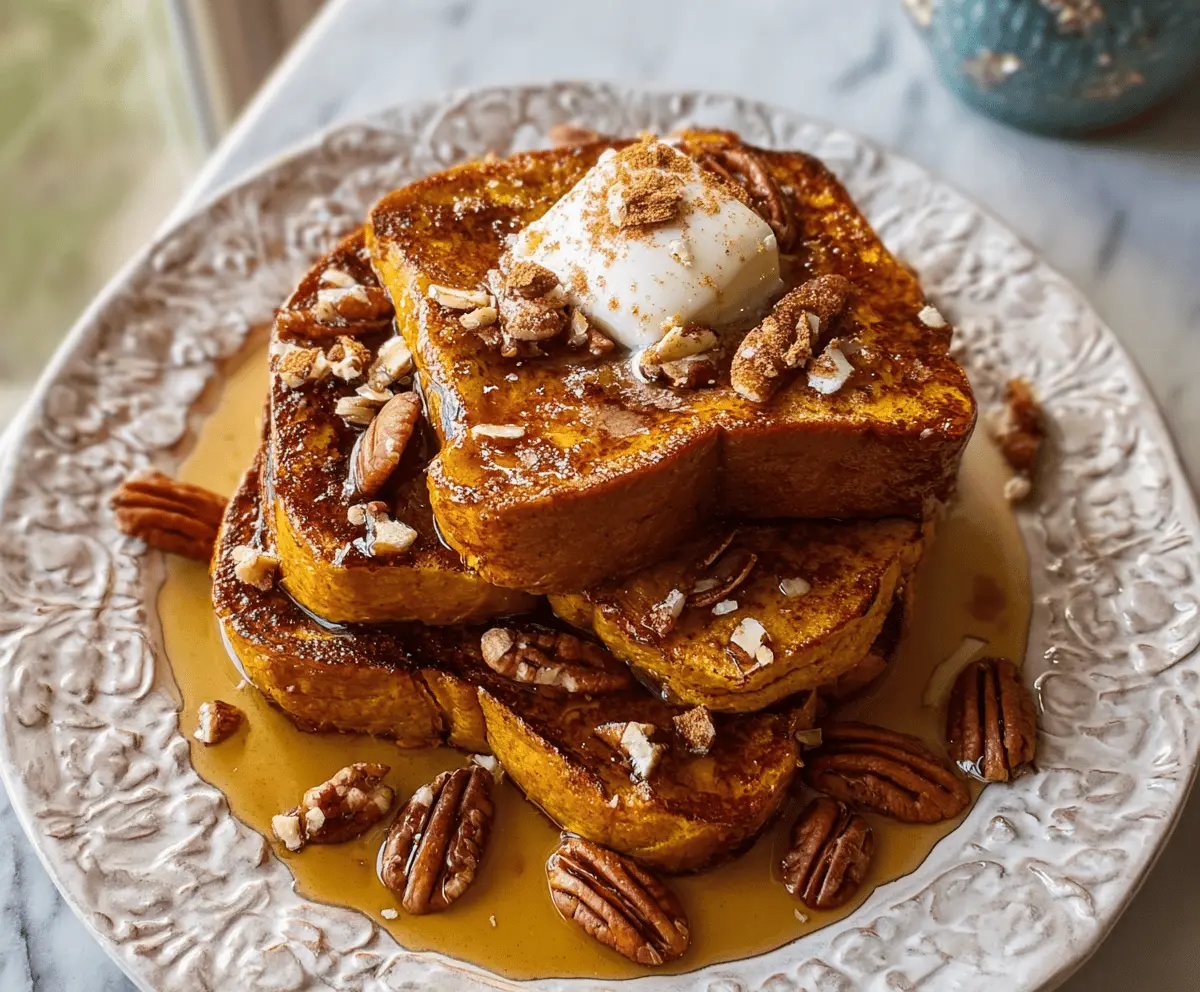 Pumpkin Spice French Toast 